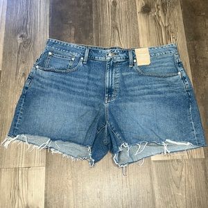 Madewell Mom Jean Shorts 18W NEW